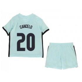 Fußballtrikots Portugal Joao Cancelo 20 Kinder Auswärtstrikot Euro 2020